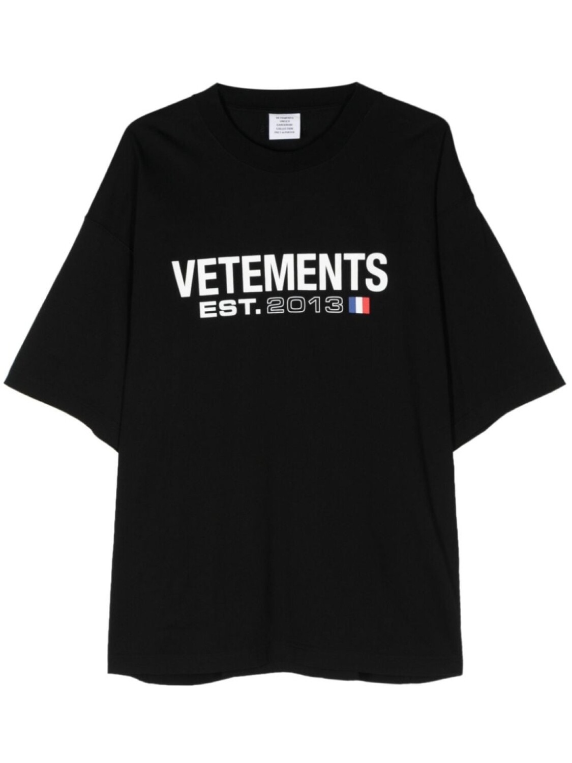 

VETEMENTS футболка с логотипом, черный