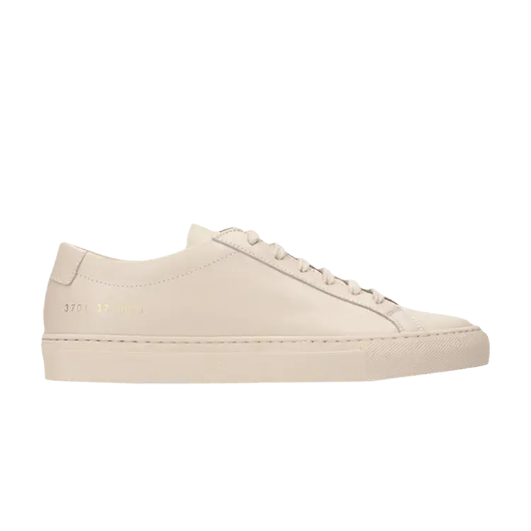 Кроссовки Common Projects Wmns Achilles Low Nude, кремовый