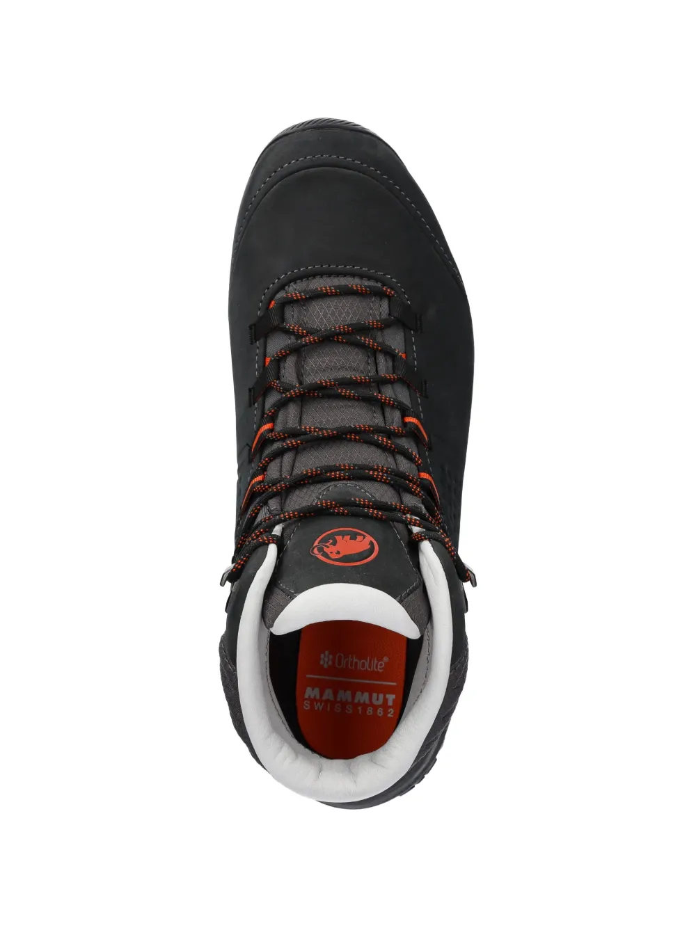 Кожаные походные ботинки Mercury IV Mid LTH на шнуровке Mammut, черный — фото 4