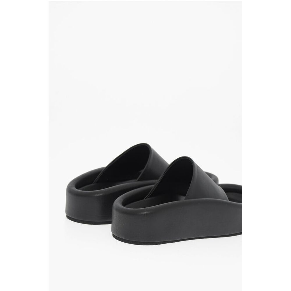 Сандалии из искусственной кожи MM6 Maison Margiela, Black — фото 2