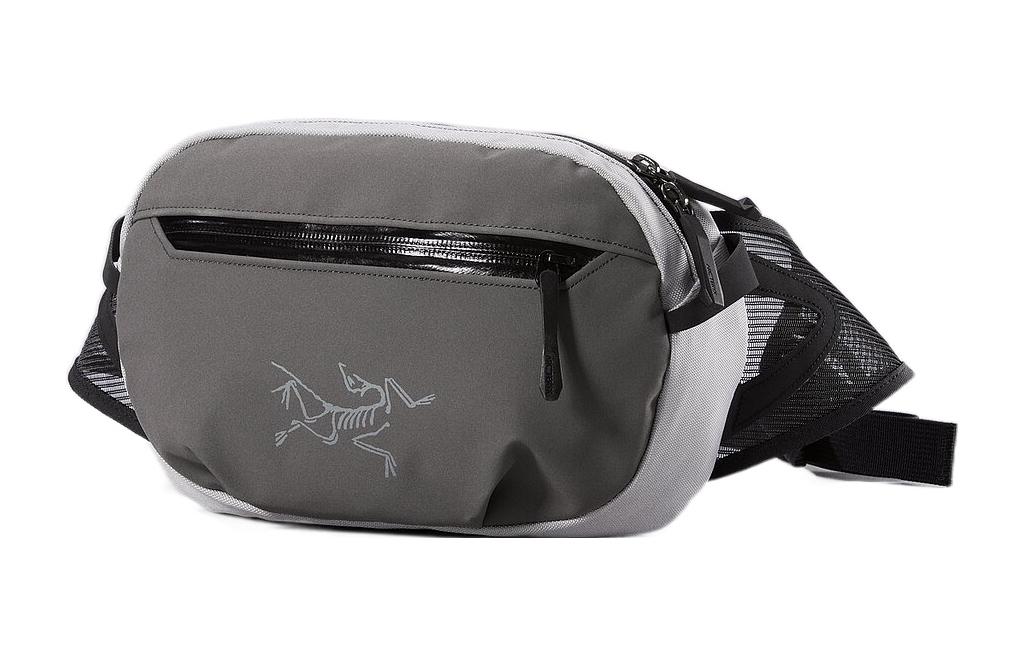 

Arcteryx Поясная сумка для активного отдыха из нейлона серо-белая унисекс
