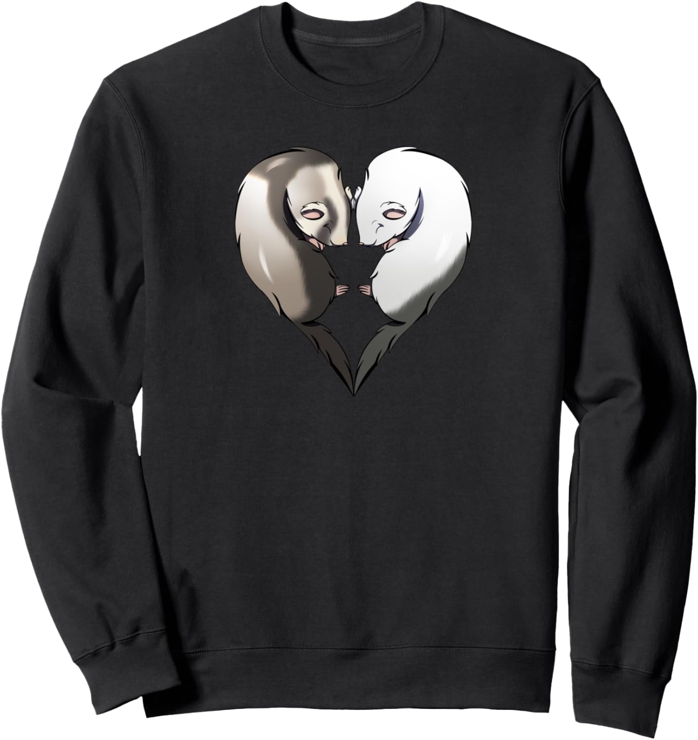 

Толстовка с изображением хорька, черная Cute Gift Ferret, Черный, Толстовка с изображением хорька, черная Cute Gift Ferret