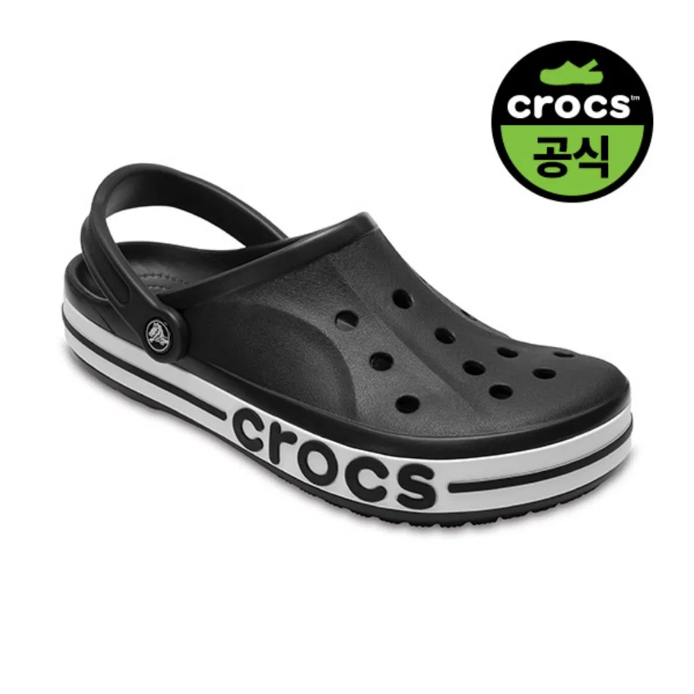 Мужские клоги BayaBand Clog Black/White от Crocs — фото 2