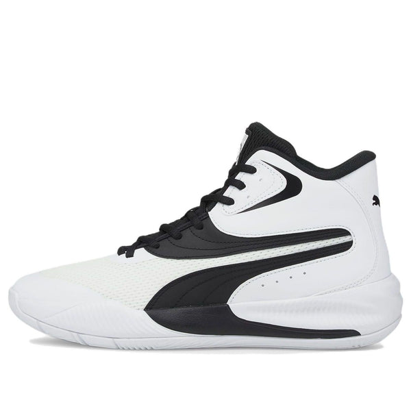 

Кроссовки triple mid 'white black' Puma, белый