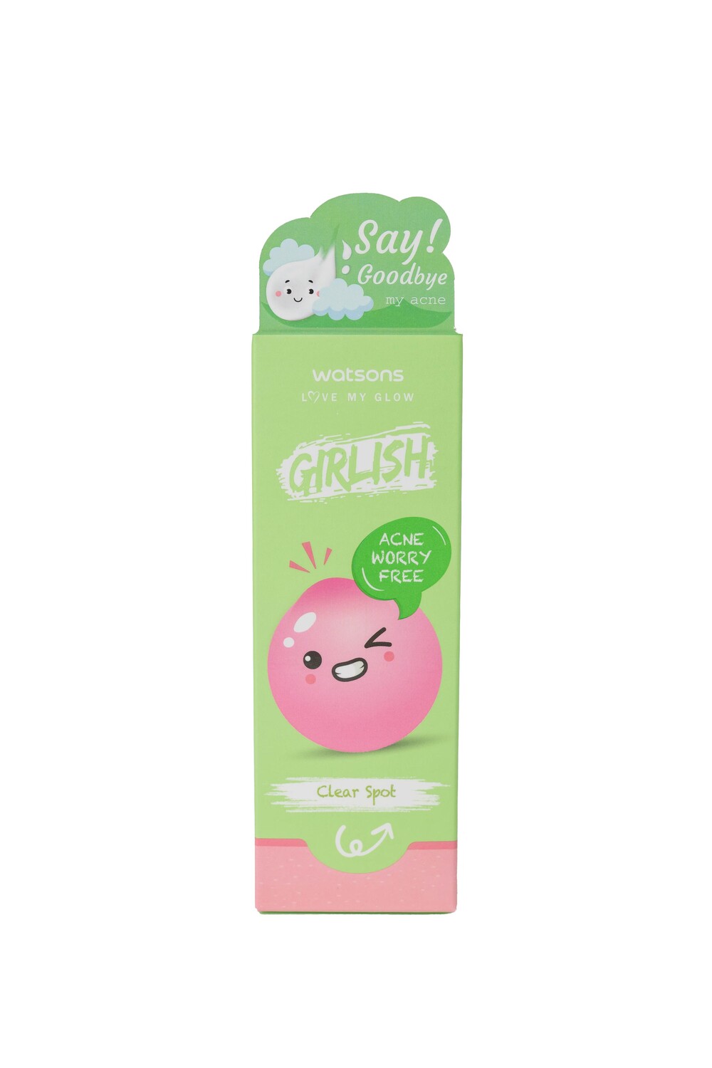 

Watsons Girlish Acne Worry Free Clear Spot 10 мл, White