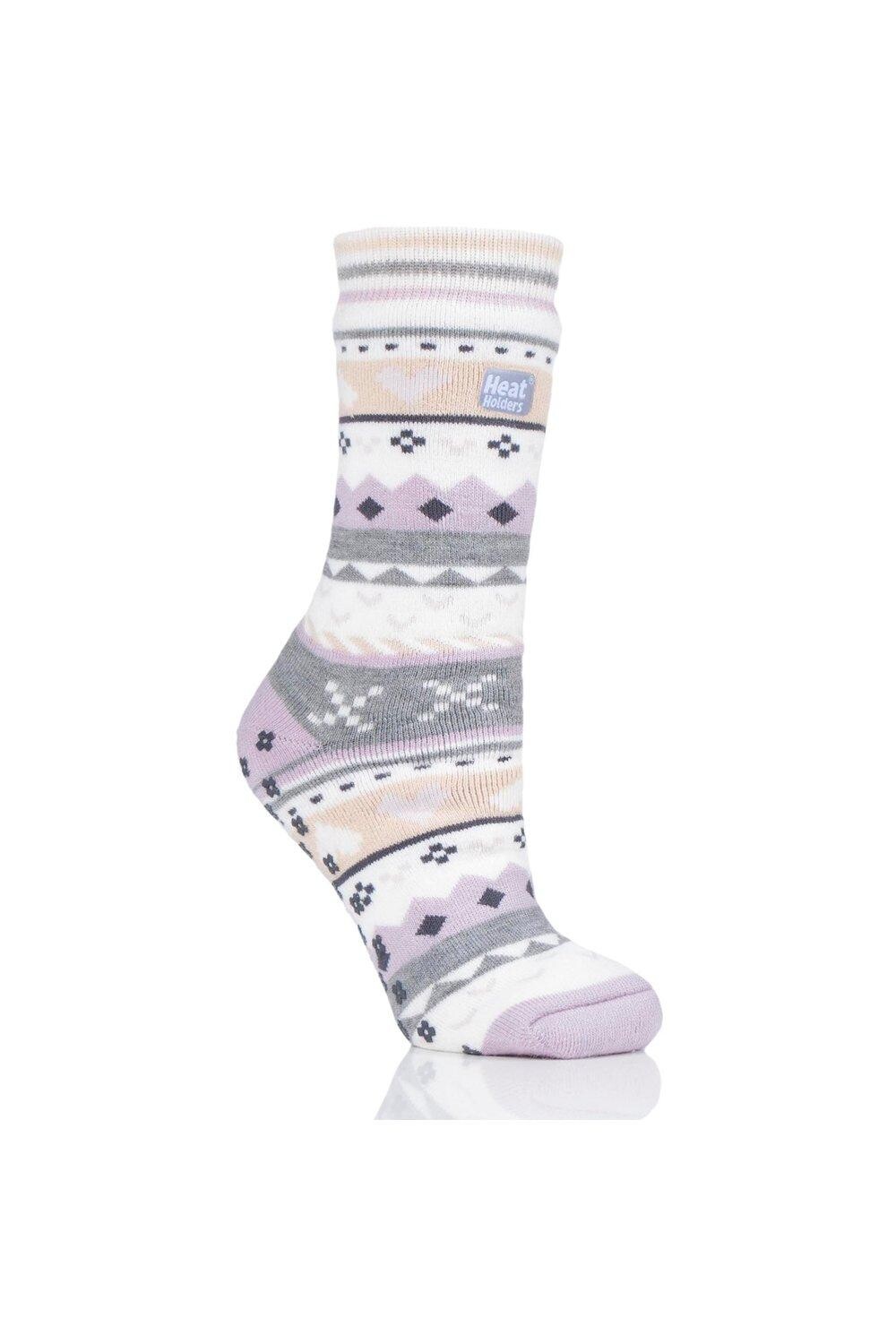 

1 пара согревающих носков SOCKSHOP Heat Holders, фиолетовый