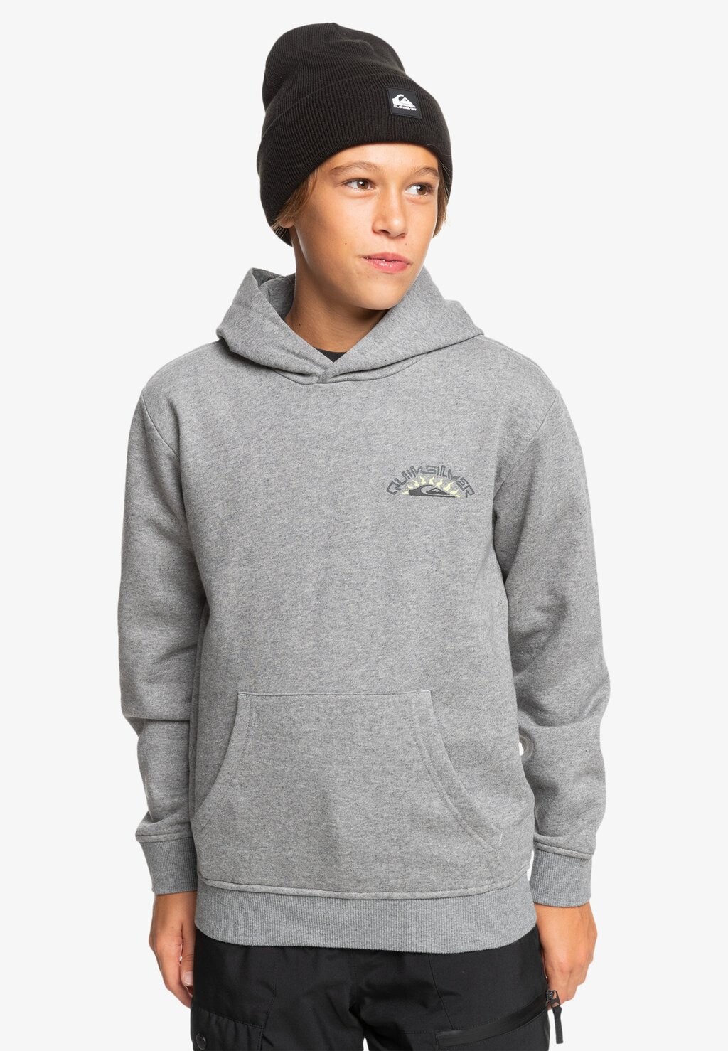 

Толстовка с капюшоном BIG LOGO Quiksilver, серый