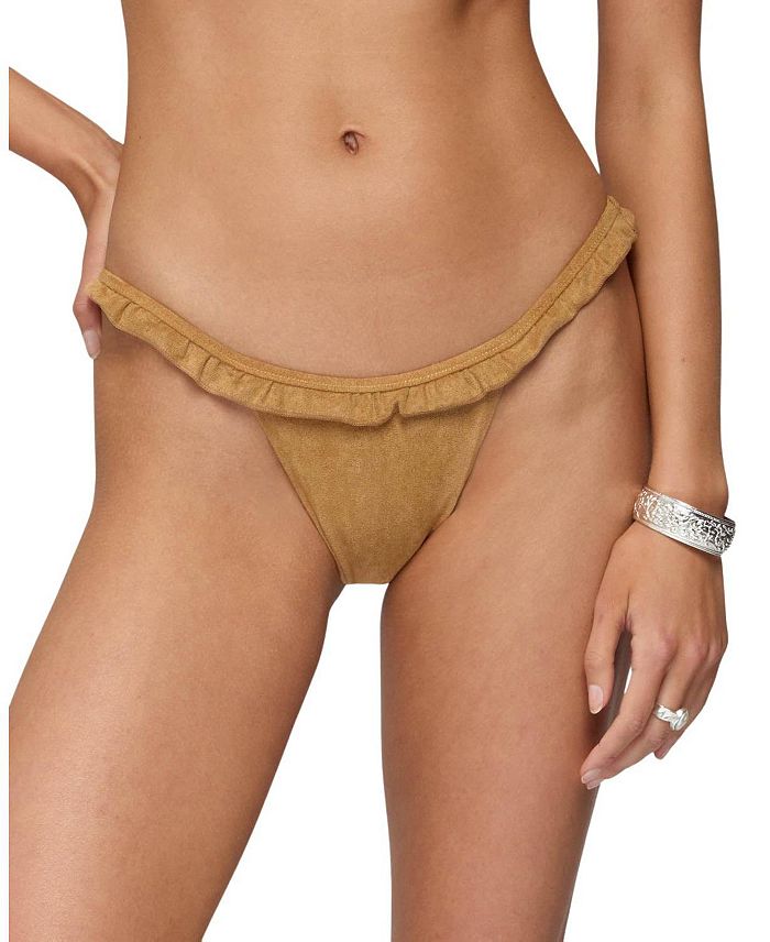 

Бикини-трусы Gilda из искусственной замши Edikted, коричневый