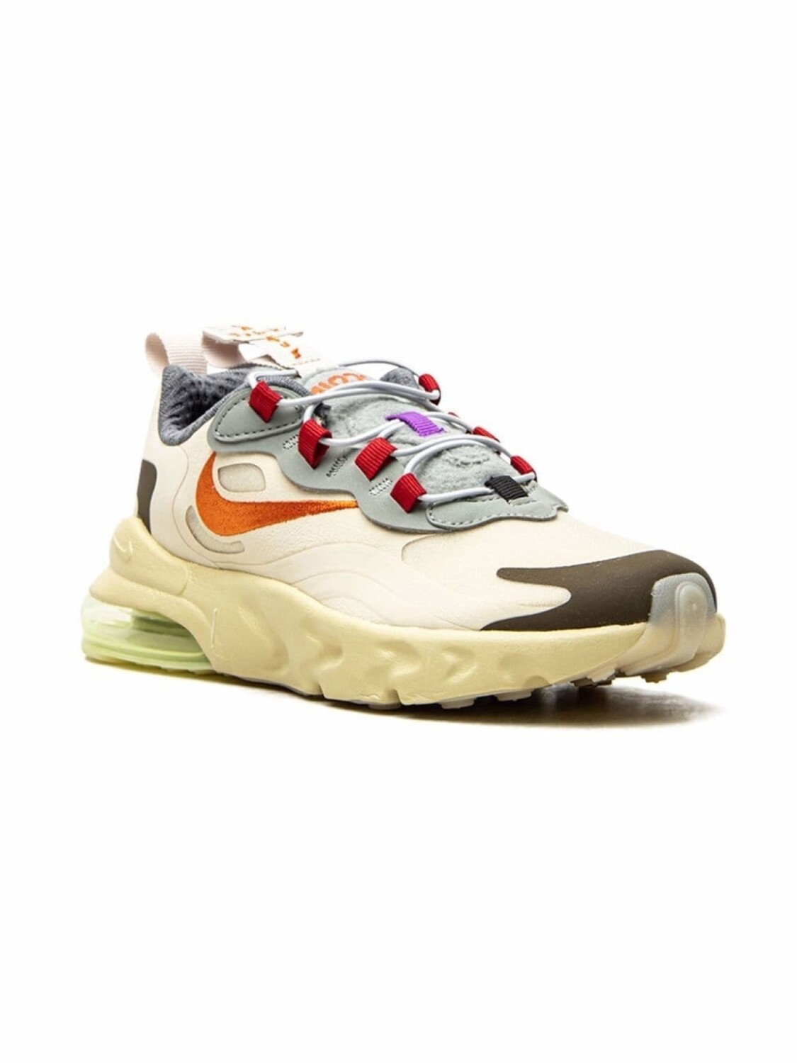 

Nike Kids кроссовки Air Max 270 React, нейтральный цвет