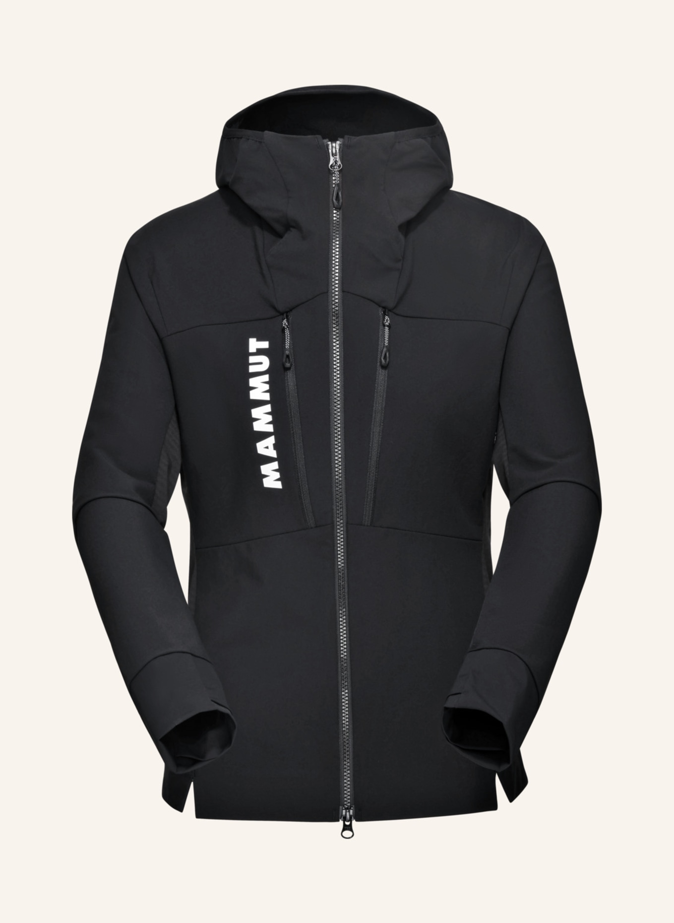 

Куртка aenergy hybrid softshell с капюшоном Mammut, черный