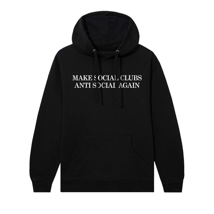 

Худи Anti Social Social Club Double Hate Hoodie, Black