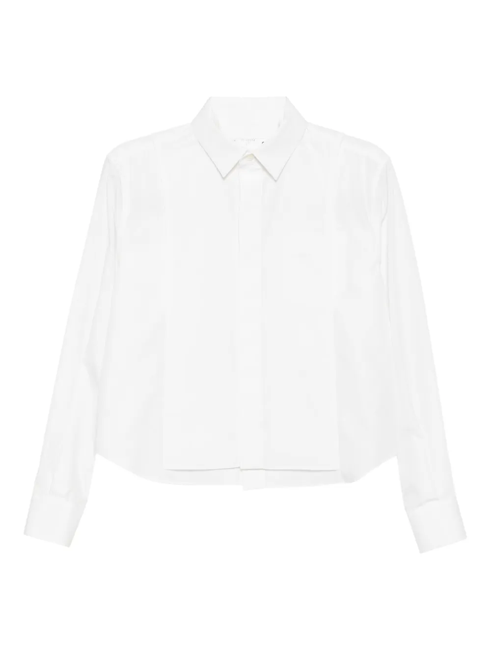 

Укороченная рубашка SACAI, белый