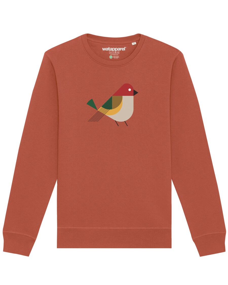 

Свитер Watapparel Sweatshirt Vogel, светло-коричневый