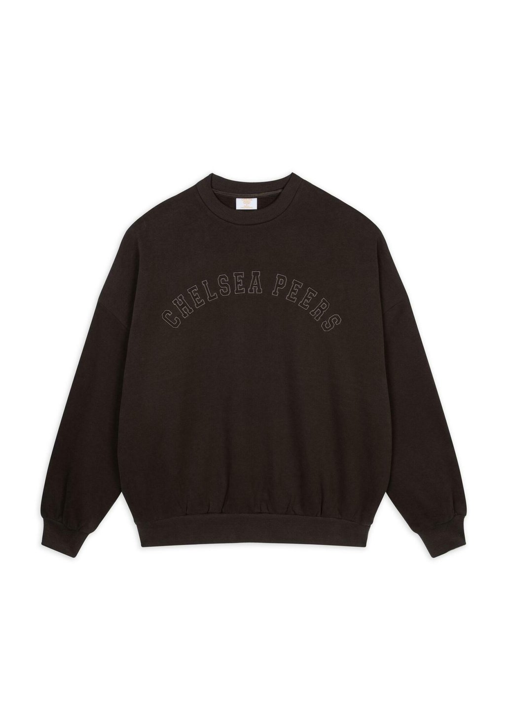 

Толстовка EMBROIDERED LOGO Chelsea Peers, темно-коричневый