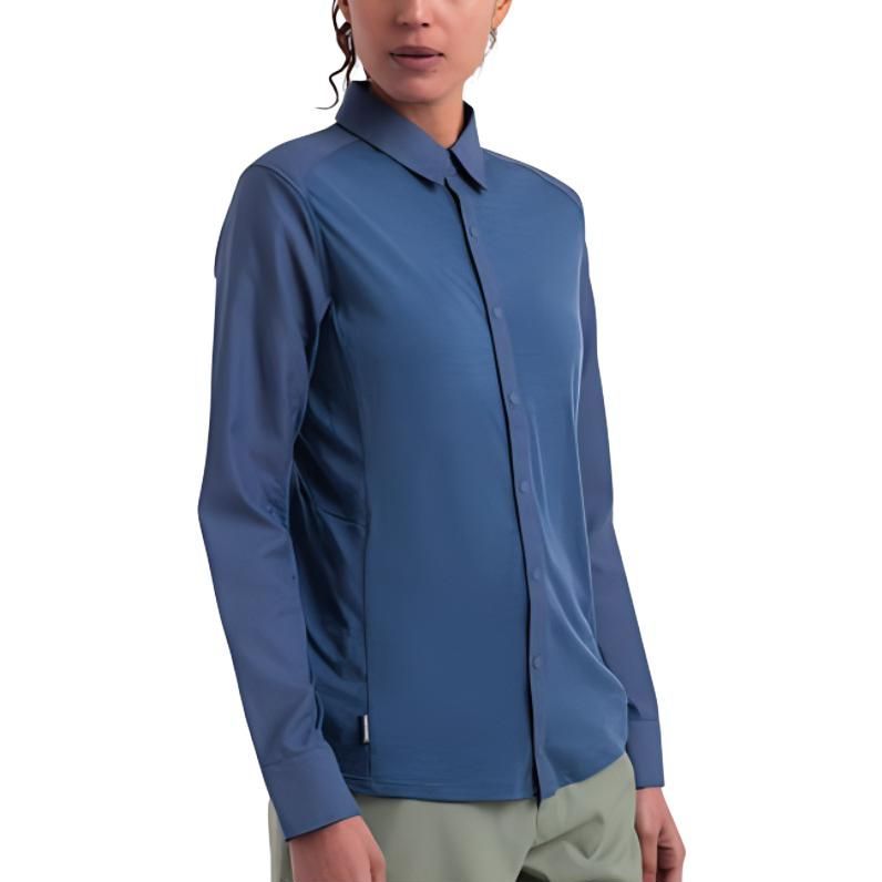 

ICEBREAKER Футболка Женская Зеленый Воробей, Темная Сорока Голубая