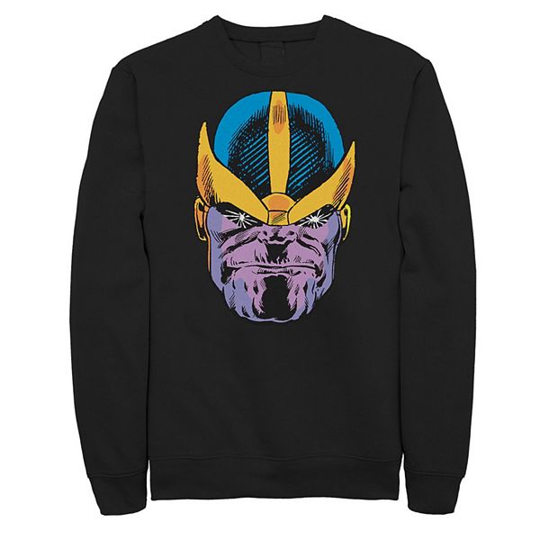 

Толстовка Big & Tall Marvel Avengers Thanos Stare Big Face Licensed Character