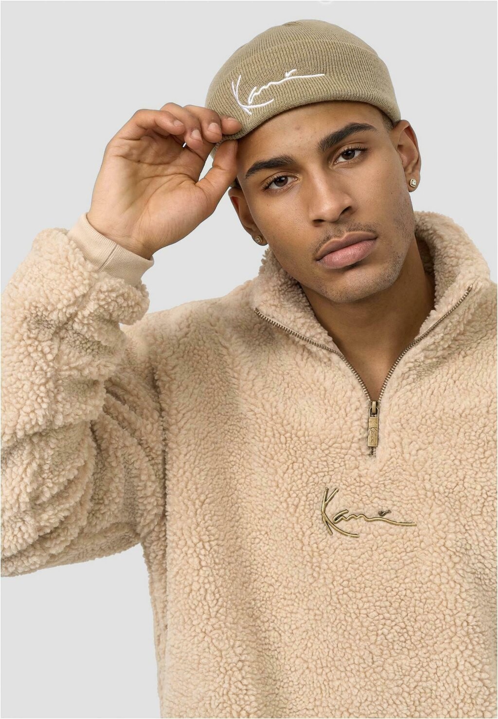 

Кепка Signature Fisherman Karl Kani, цвет military green