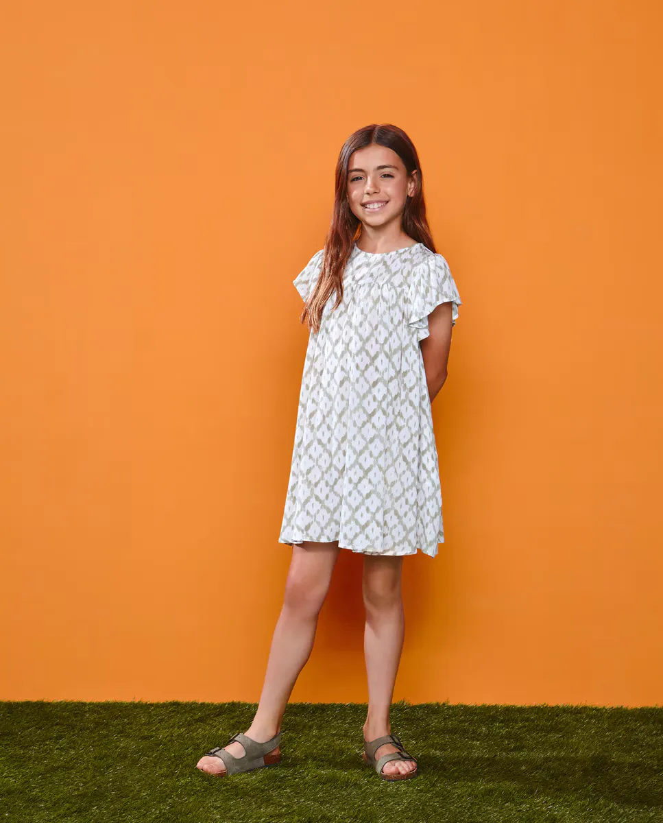

Платье для девочки с короткими рукавами Kids El Corte Inglés, мультиколор