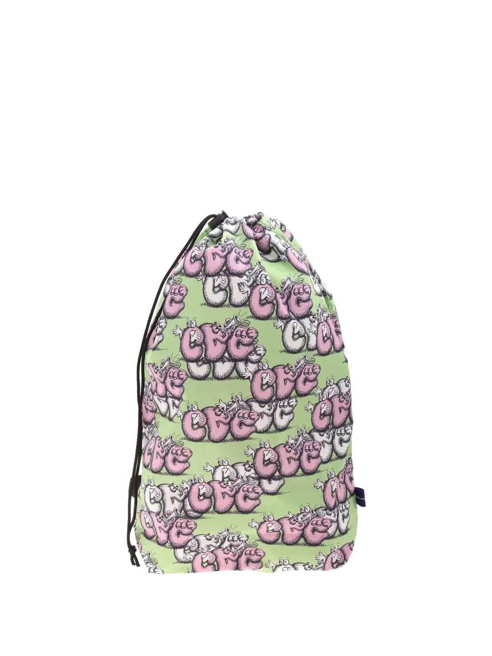 

Рюкзак-мешок с графическим принтом Comme Des Garçons Shirt, зеленый