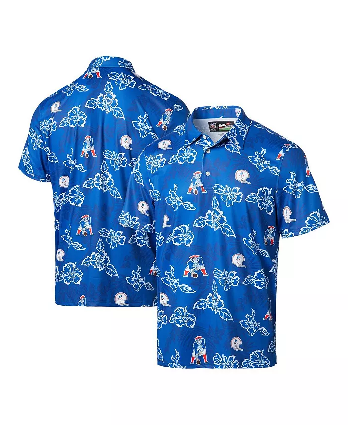 

Мужская поло Pua Performance в ретро-стиле New England Patriots Reyn Spooner