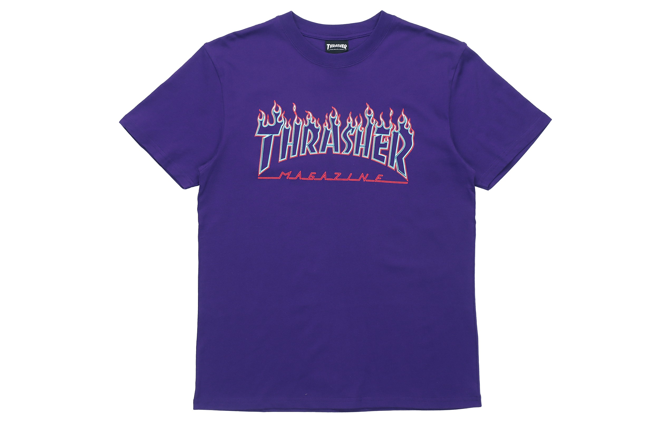 

Thrasher Футболка с круглым вырезом свободного кроя прямая с коротким рукавом Japan Version Unisex Purple, Серый, Thrasher Футболка с круглым вырезом свободного кроя прямая с коротким рукавом Japan Version Unisex Purple