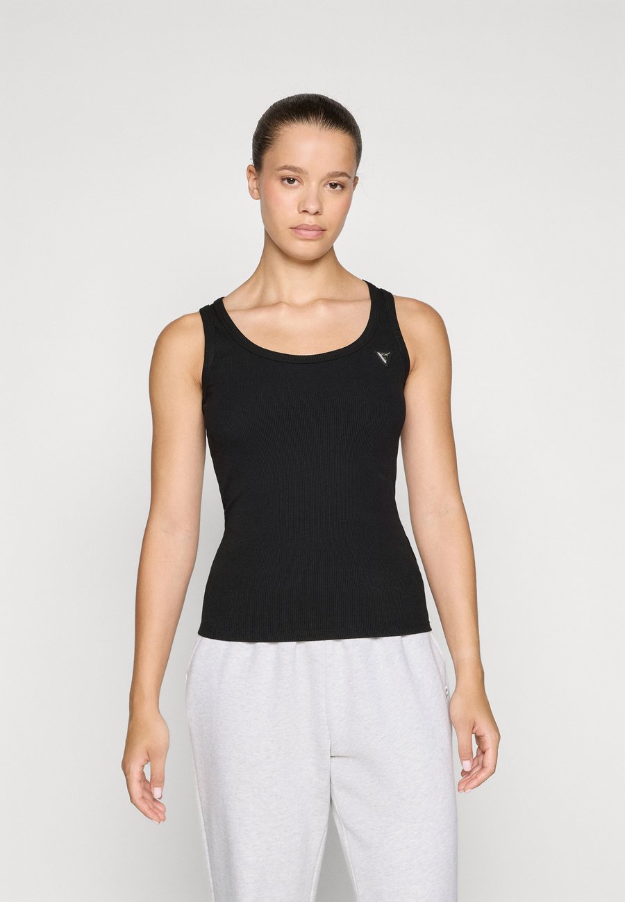 

Топ Guess COLETTE TANK, Jet Black/Black