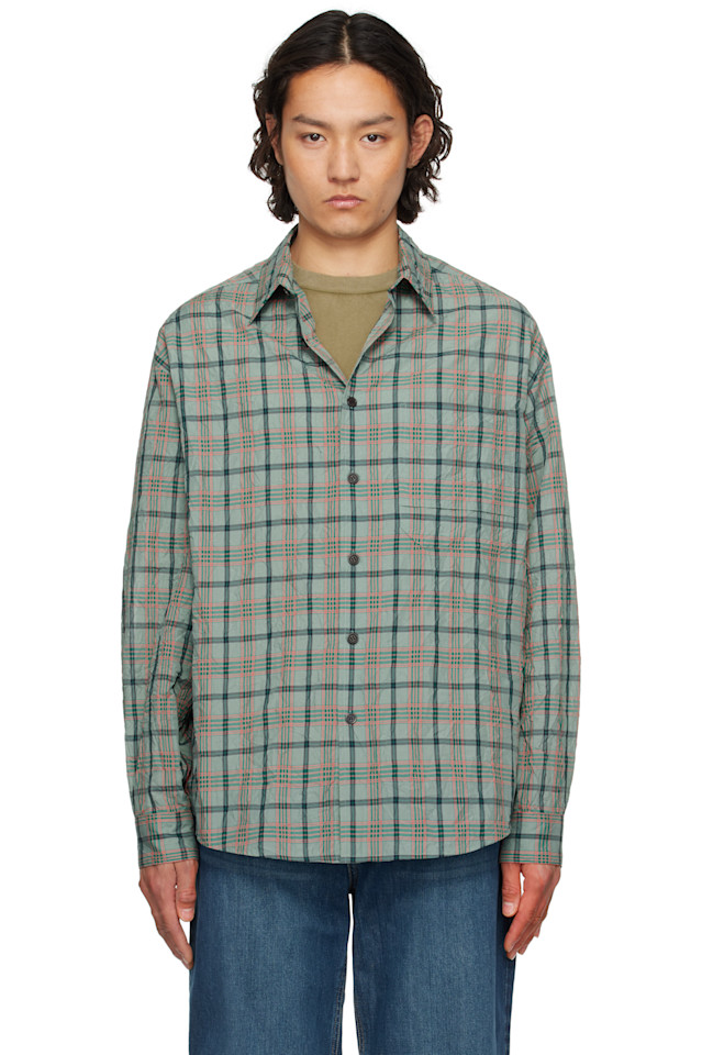 

Рубашка с защитой от заломов Solid Homme, зеленый