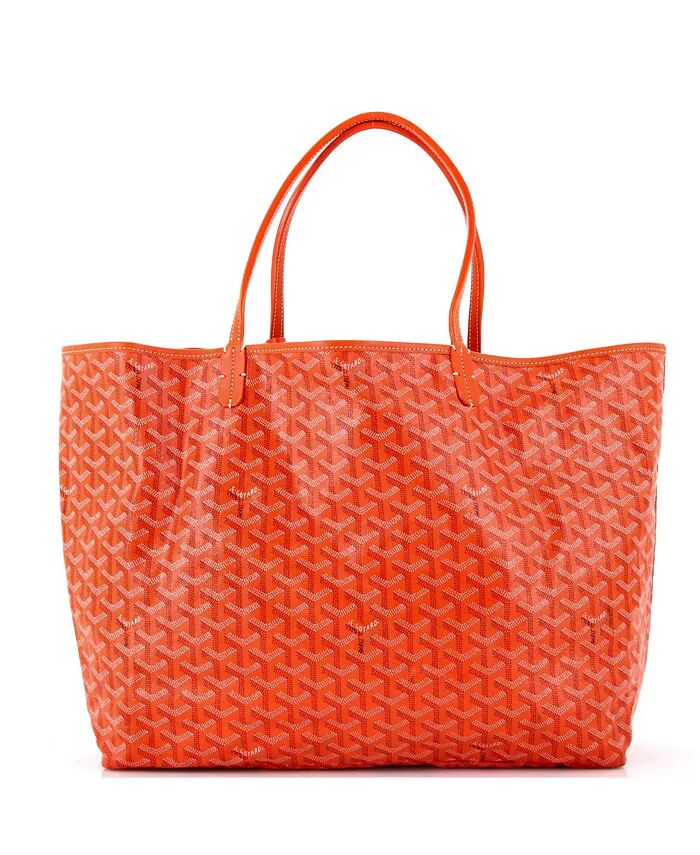 

Сумка-тоут GM Saint Louis с покрытием из холста Pre-Owned Goyard, оранжевый