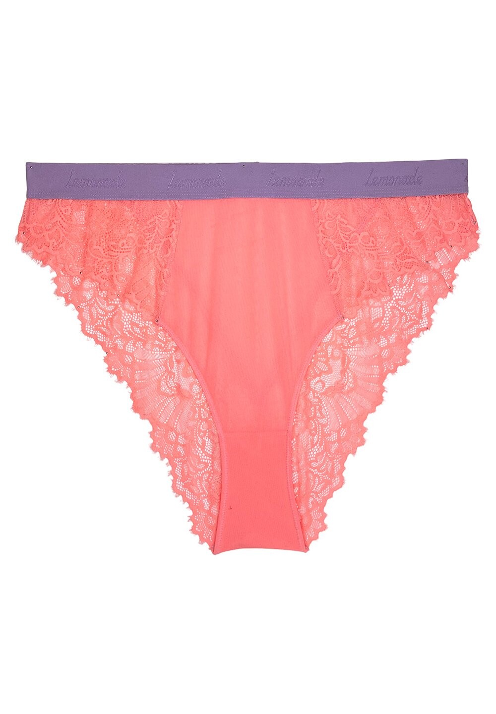 

Трусы LILAC SYNERGY HIGH WAISTED BRAZILIAN Lemonade, коралл