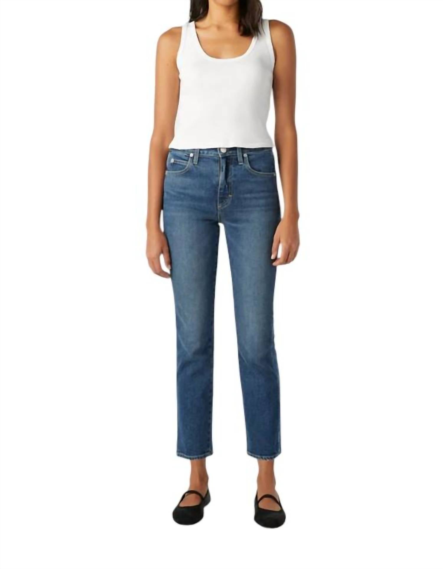 

Chloe Crop Джинсы В Краше AMO, цвет crush