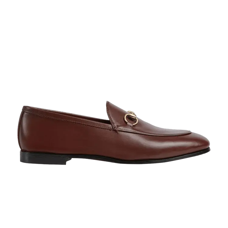 Кроссовки Gucci Wmns Jordaan Loafer Dark Brown, коричневый