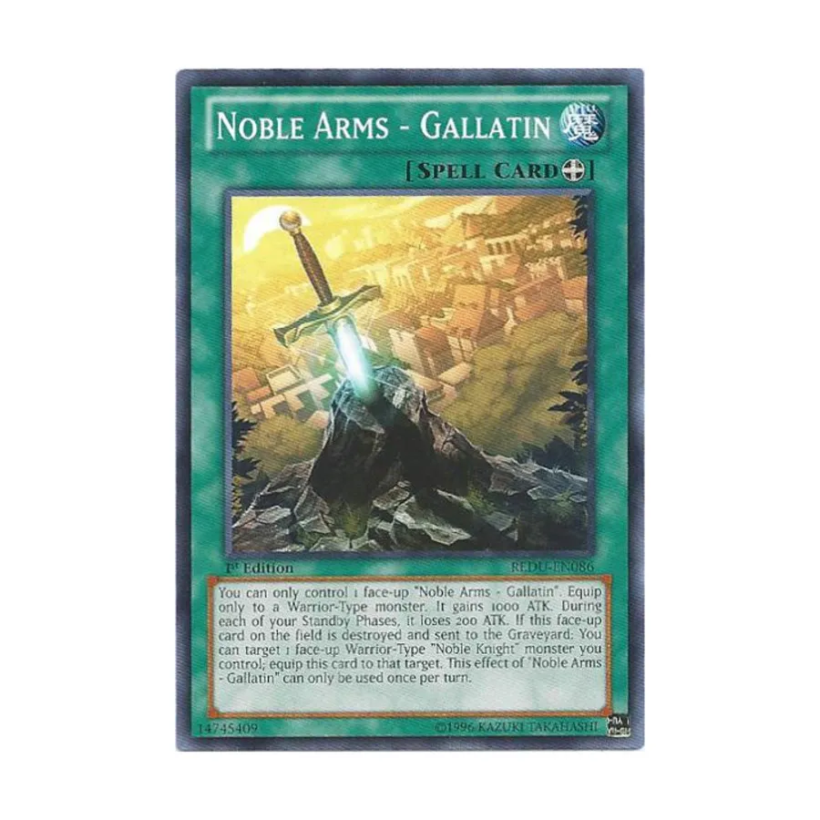 

CCG Благородное оружие — Галлатин (Обычный), Yu-Gi-Oh - Return of the Duelist - Singles