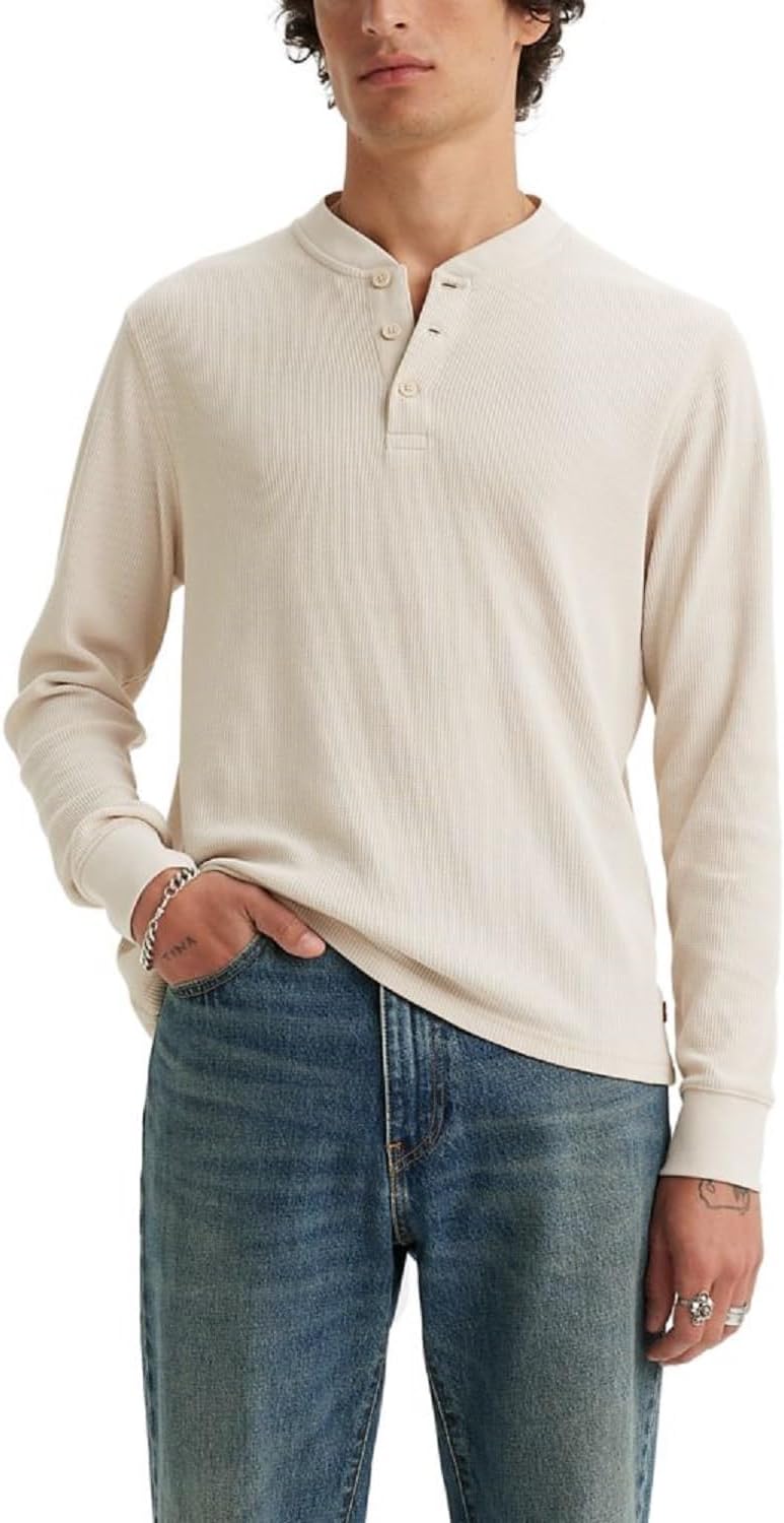 

Мужская термокуртка Levi's с длинным рукавом и тремя пуговицами, Rainy Day