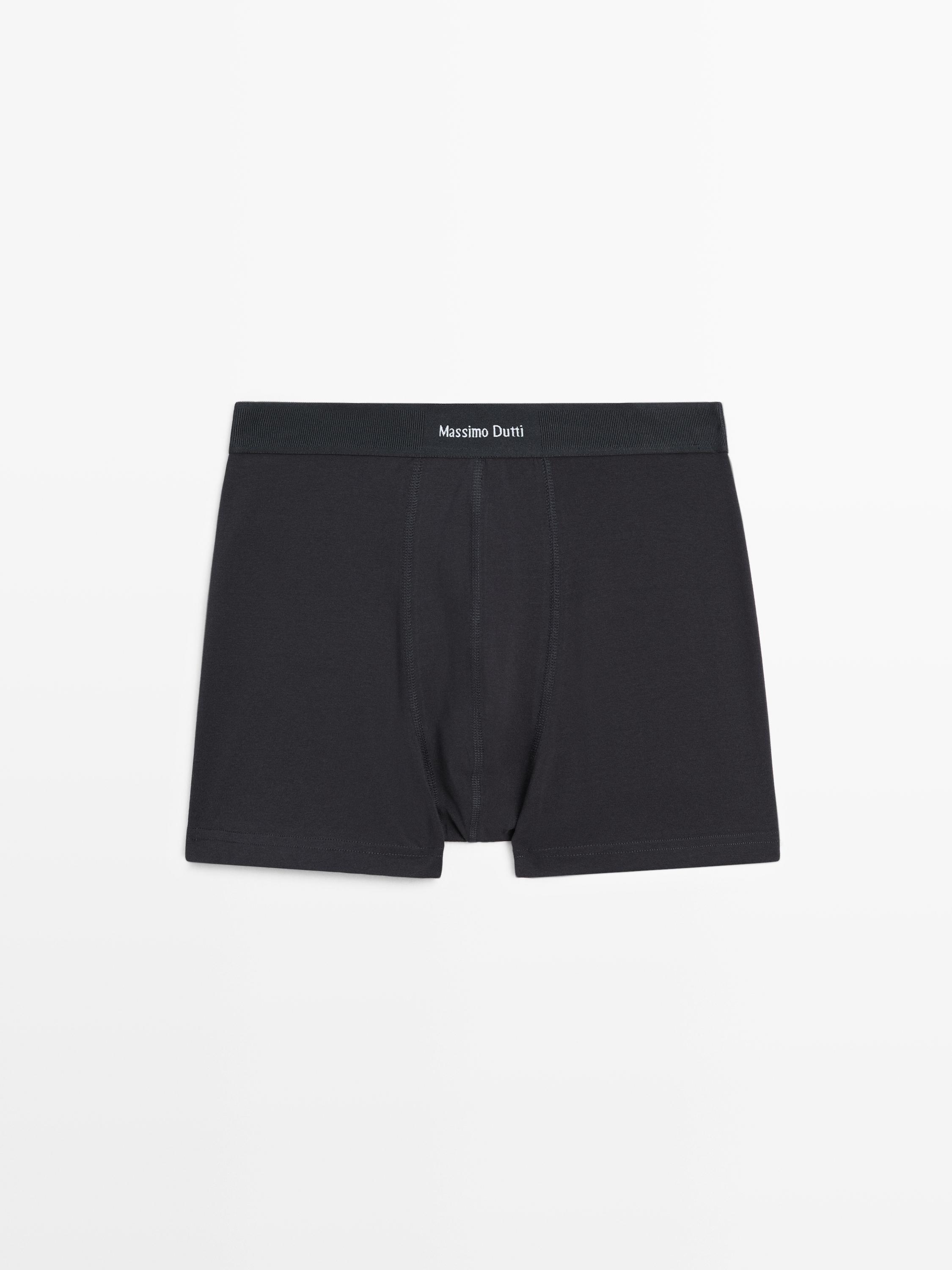 

Боксеры с логотипом на поясе Massimo Dutti, темно-синий