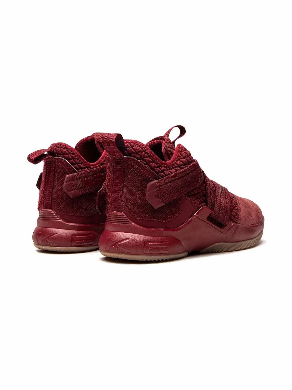 Кроссовки Lebron Soldier 12 SFG Nike Kids, красный — фото 3