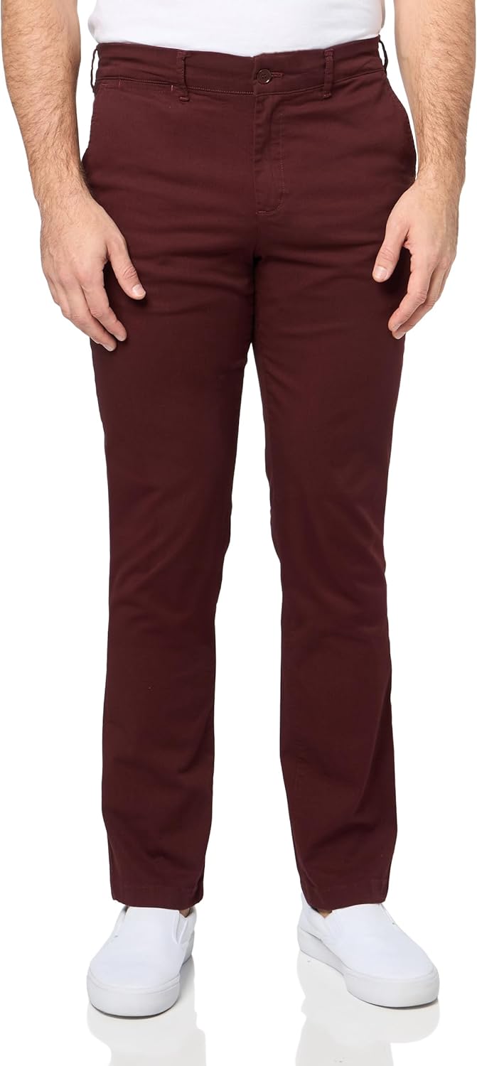 

Lacoste мужские брюки чинос Slim Fit из эластичного хлопка, Expresso