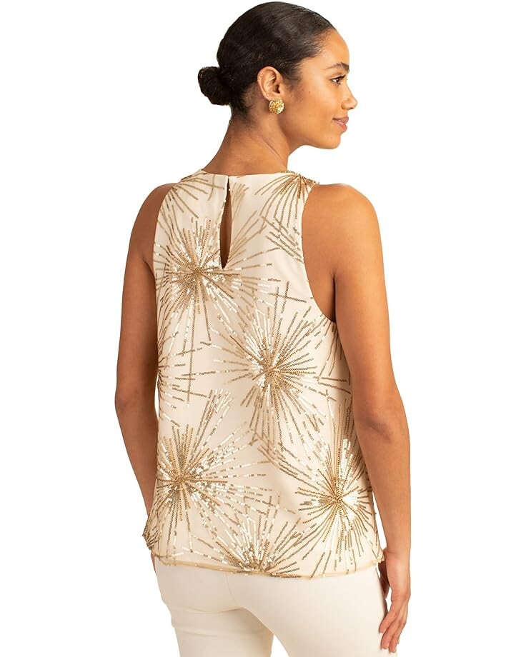 

Топ Trina Turk Starlet Top, золотой