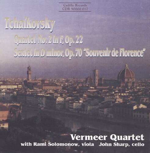 

CD диск Tchaikovsky / Vermeer Quartet / Saolomonov / Sharp: String Quartet 2 / String Sextet