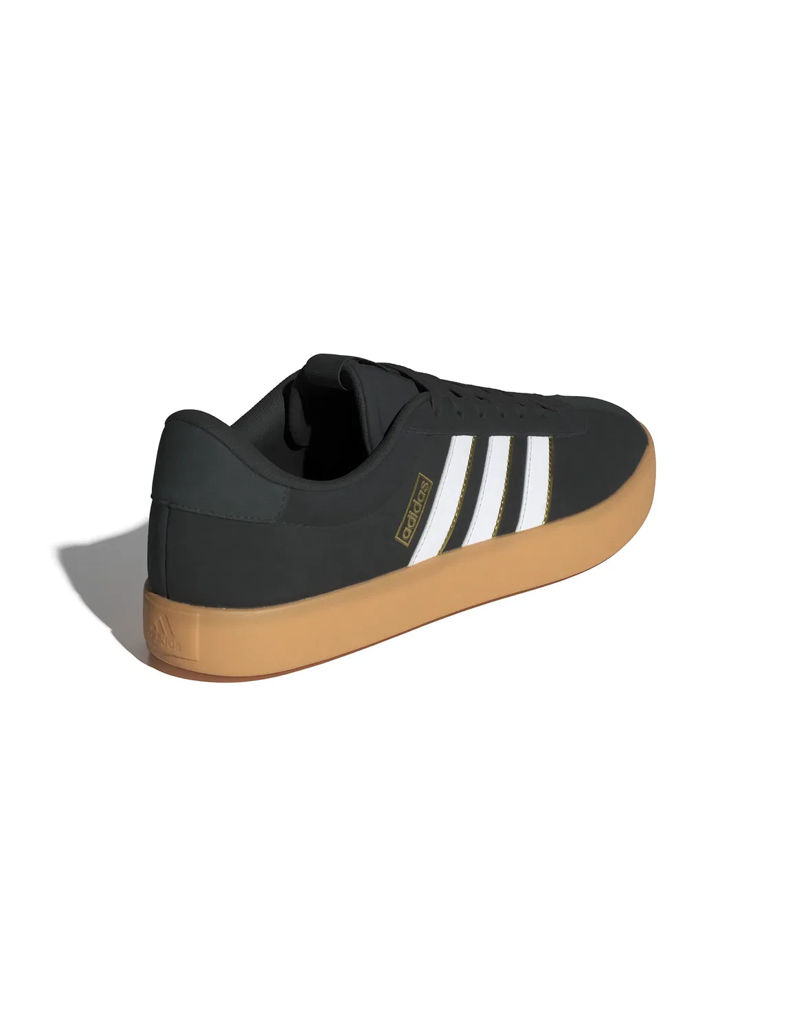 Кроссовки low Adidas, core black/white/team victory red — фото 2