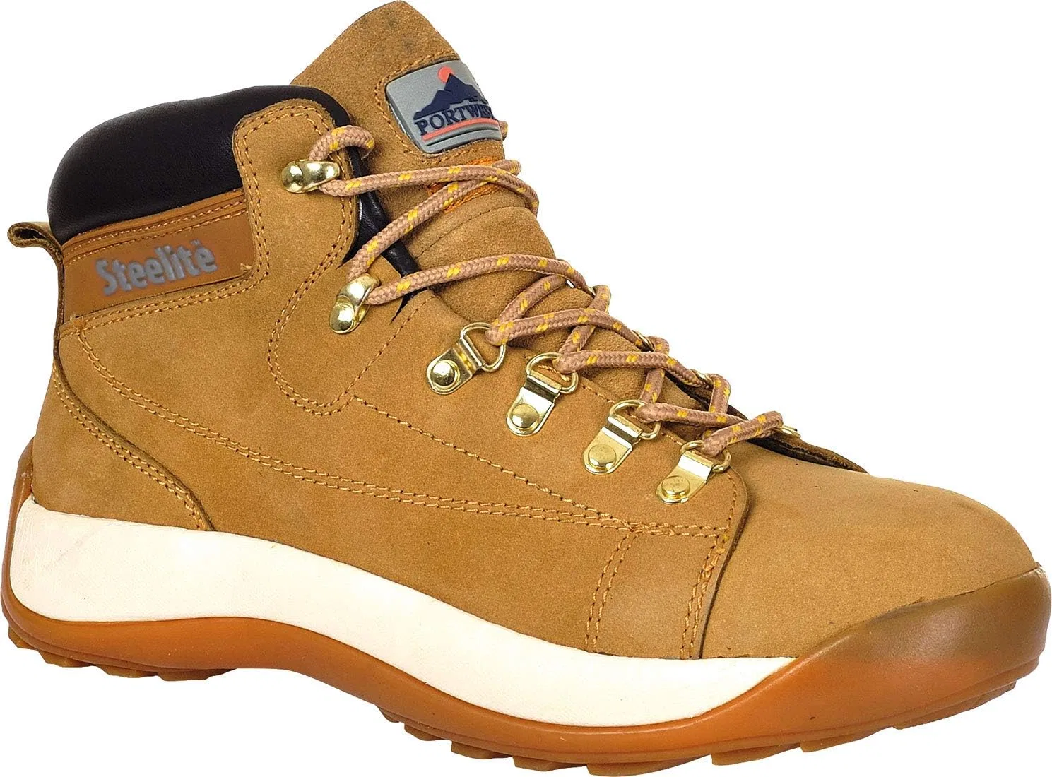 Ботинки Portwest Mid Cut из нубука, Brown — фото 2