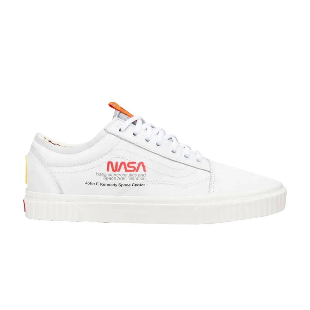 Кроссовки NASA x Old Skool Sample Vans, белый