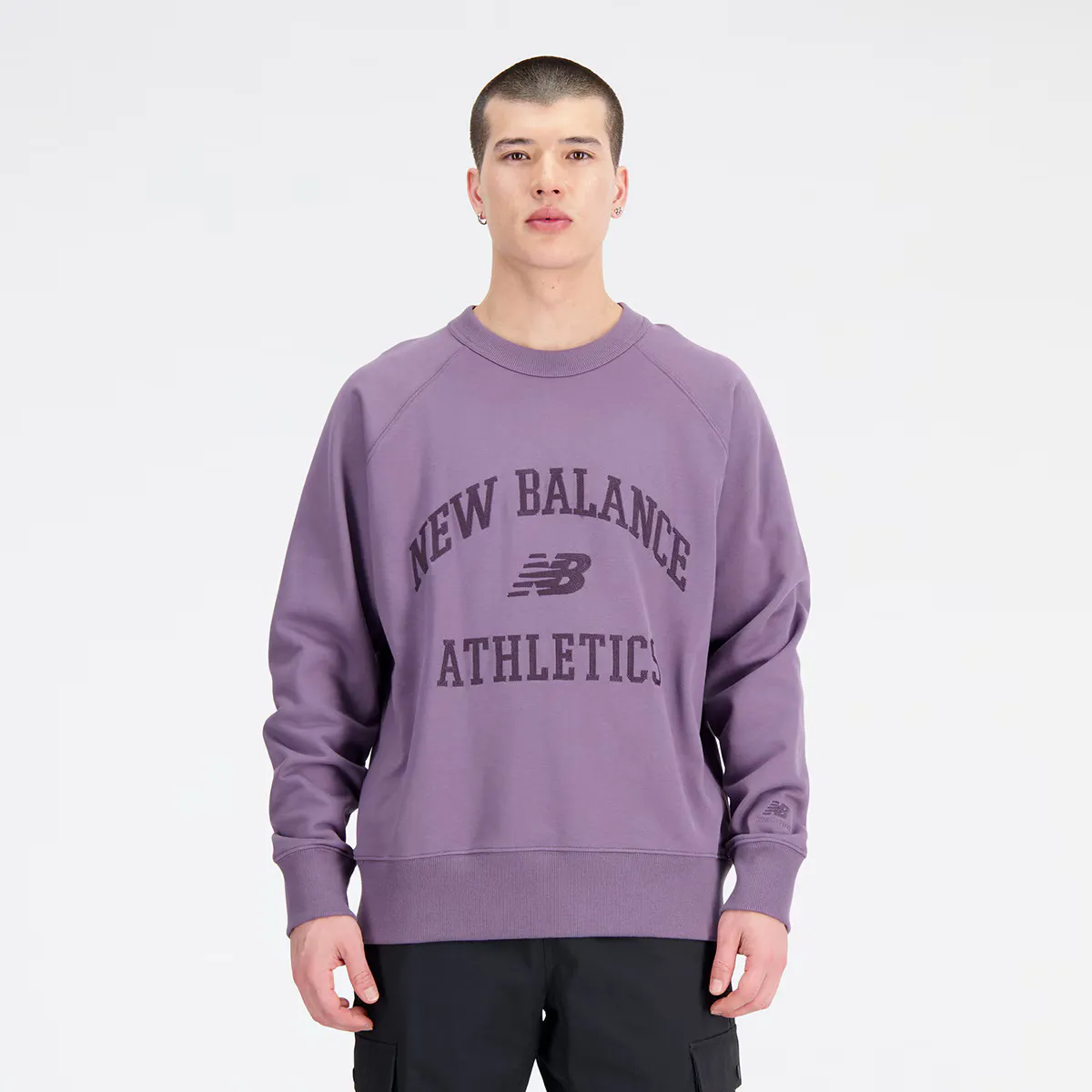

Мужская толстовка NB Athletics New Balance, темно-серый