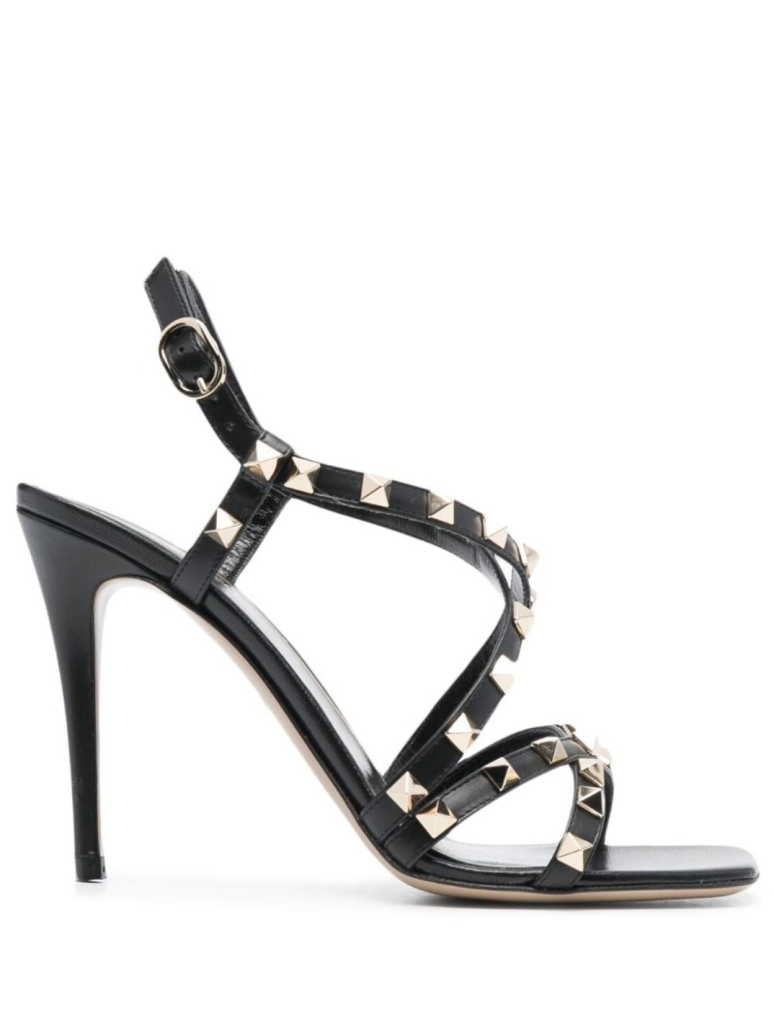 

Valentino Garavani босоножки Rockstud 105, черный