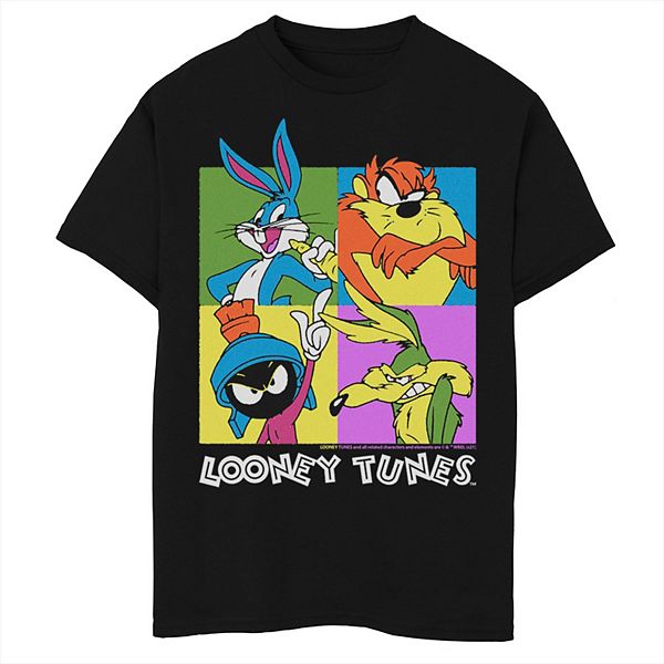 

Футболка с принтом Looney Tunes для мальчиков 8-20 & husky Licensed Character