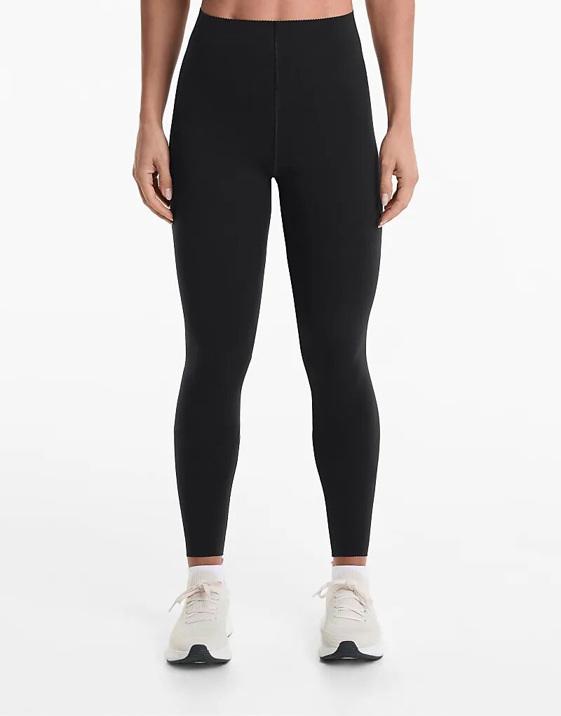 

Леггинсы Oysho Extra-compressive с эффектом амортизации длиной 65 см, черного цвета