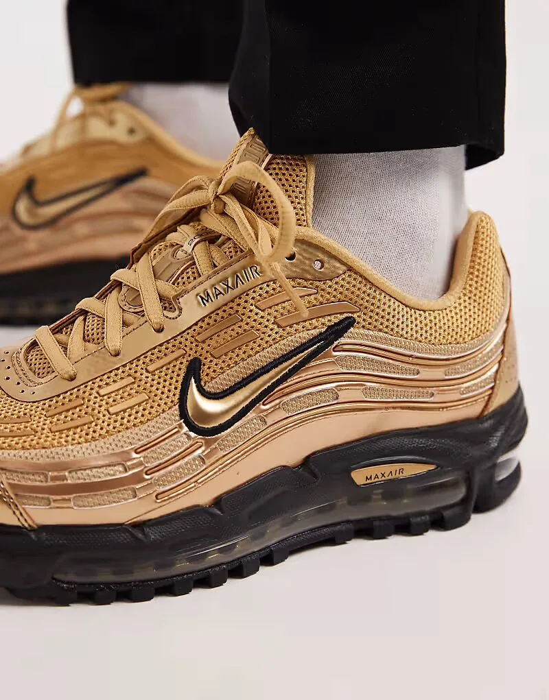 Кроссовки Nike Air Max TL 2.5 золотистого цвета — фото 3