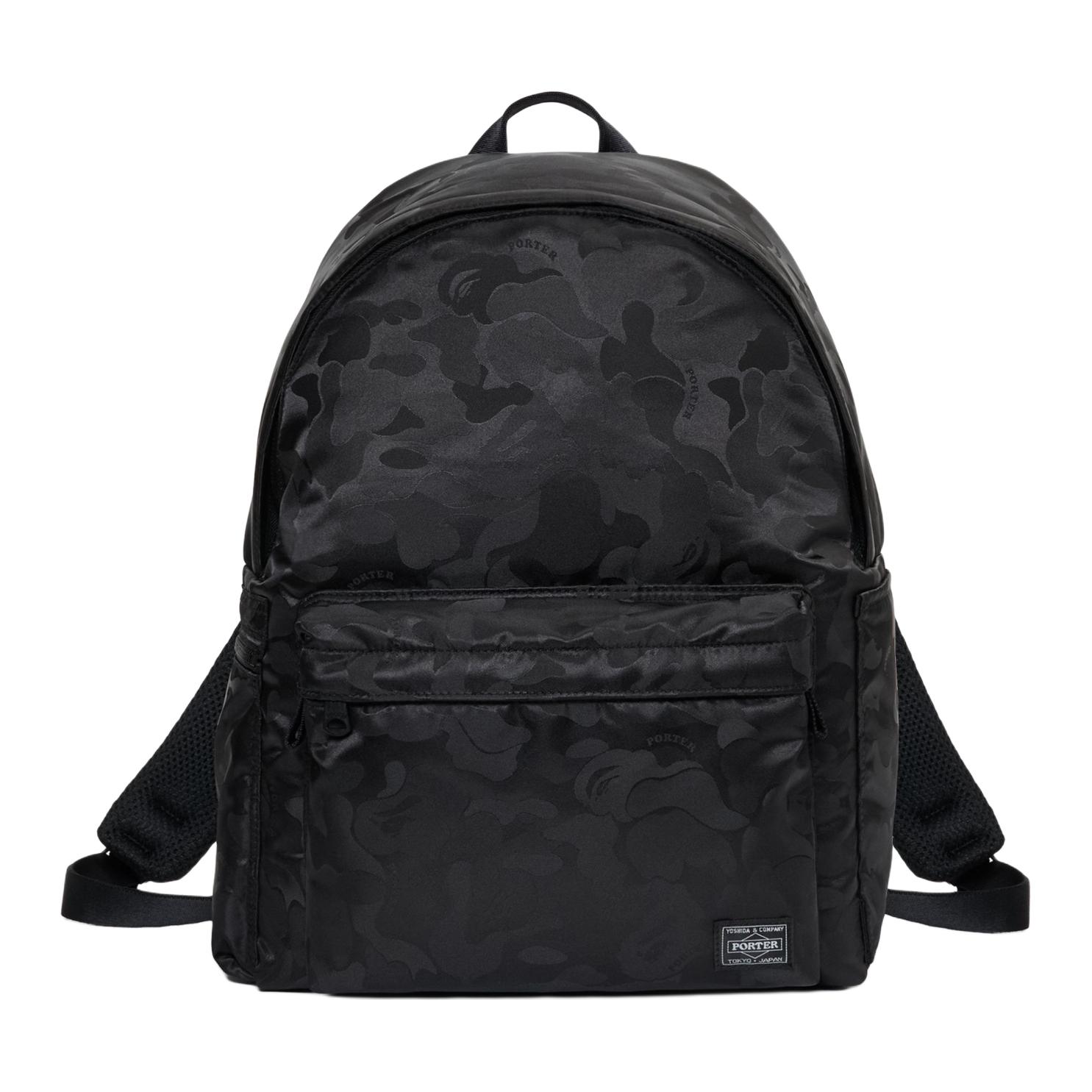 

A BATHING APE Рюкзак Porter Collaboration из полиэстера унисекс черный