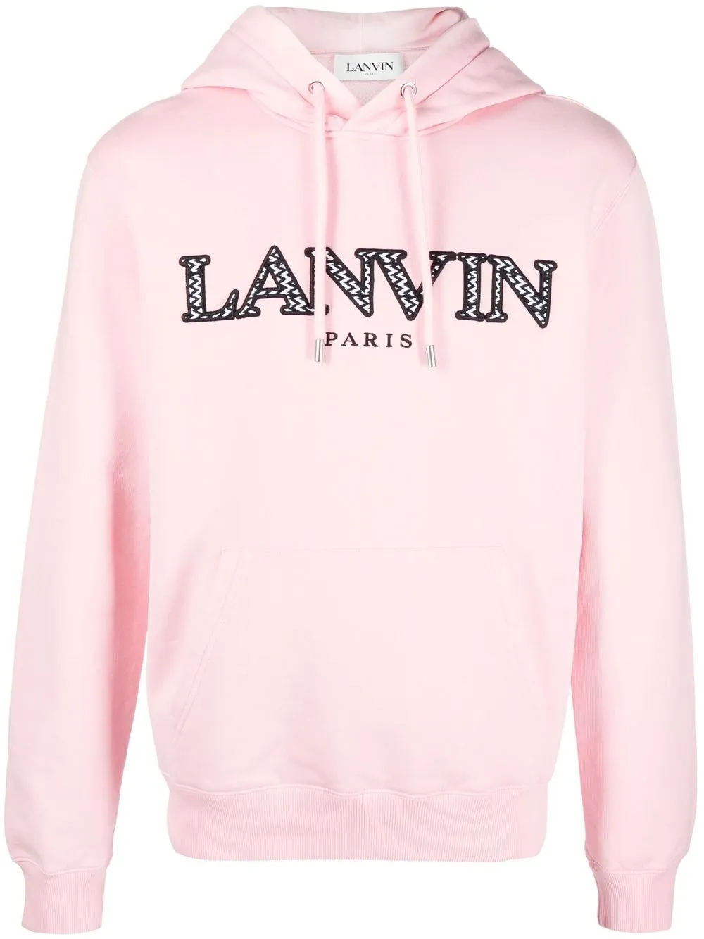 

Худи с вышитым логотипом Lanvin, розовый