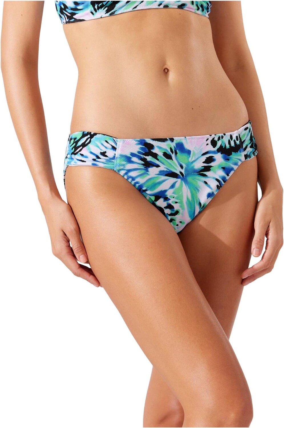 

Купальник Tommy Bahama Island Cays Monarch Reversible Hipster, цвет White Reversible