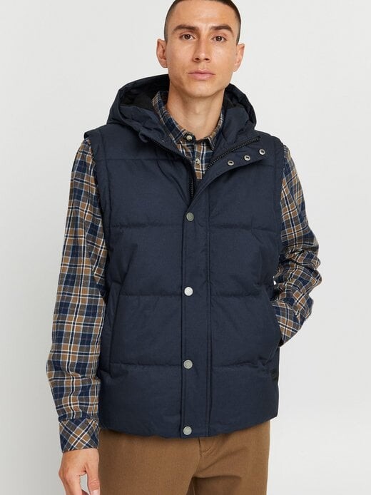 

Стеганый жилет sdcollin Solid, синий